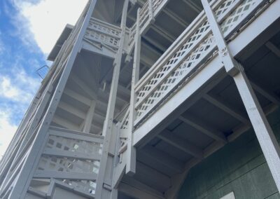 ADA compliant outdoor staircases San Francisco multi-unit property